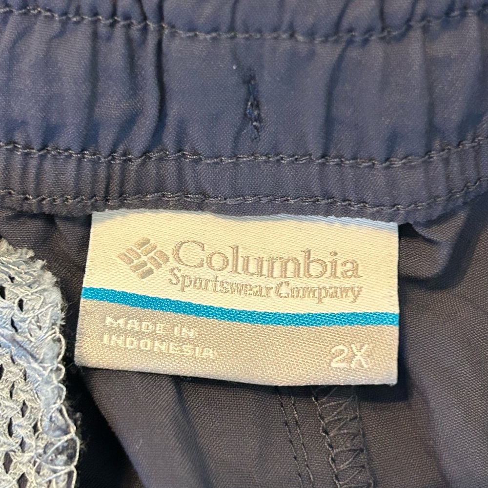 Columbia Men's Size 2X Blue Swim Shorts AW4573 - Picture 8 of 8
